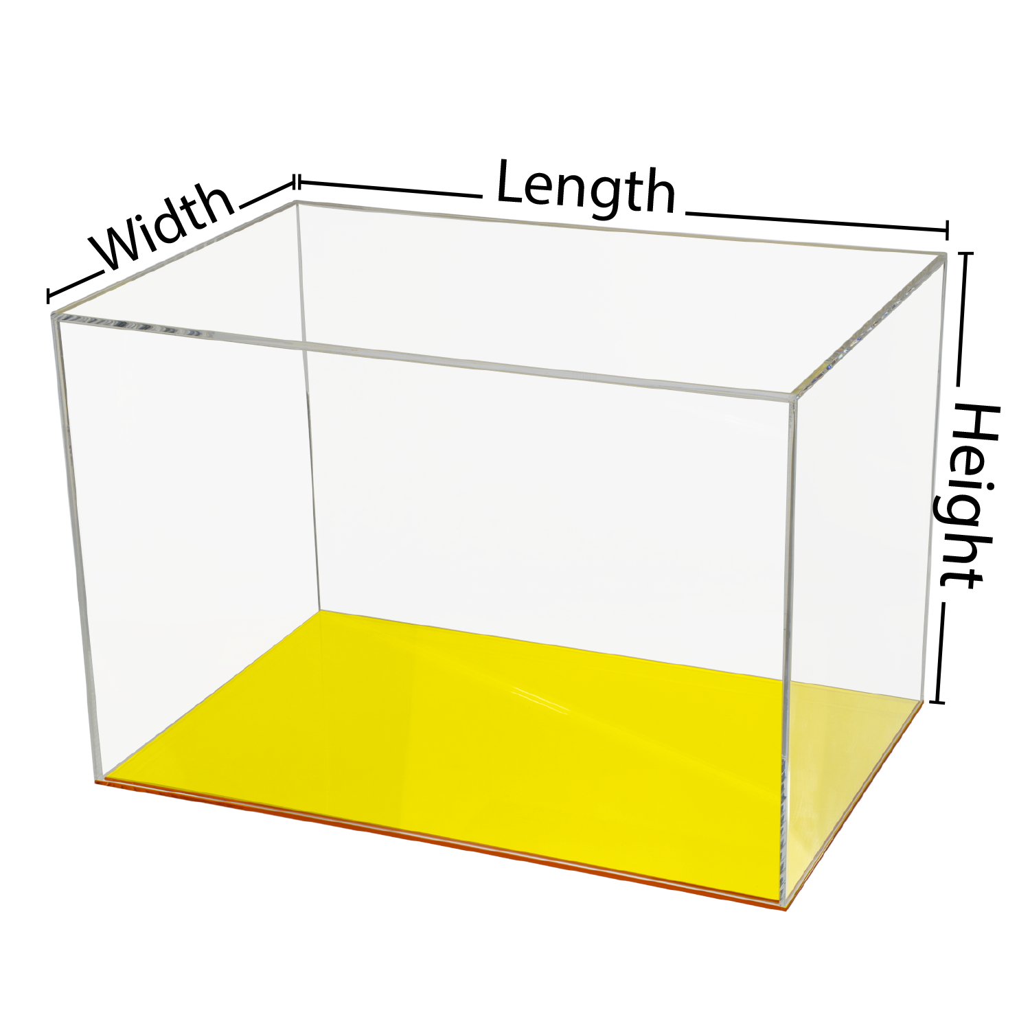HUMAN MADE ACRYLIC FILE BOX SMALL Yellow 【公式通販】